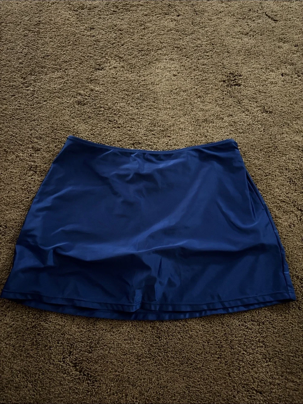 BlackBough Adeline Swim Skort Jazzy Blues Gloss Size Small